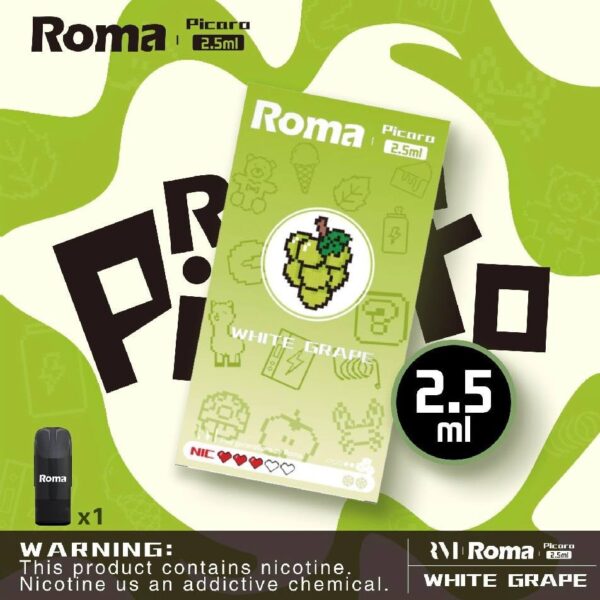 羅馬Roma Picaro 5代主機 煙彈 2.5ML 通用 RELX 5代煙彈