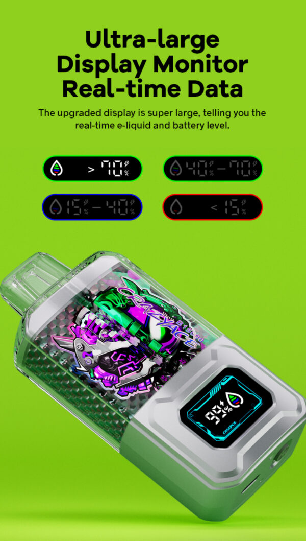 瘋狂CRAZYACE 15000口 一次性電子煙｜原裝進口